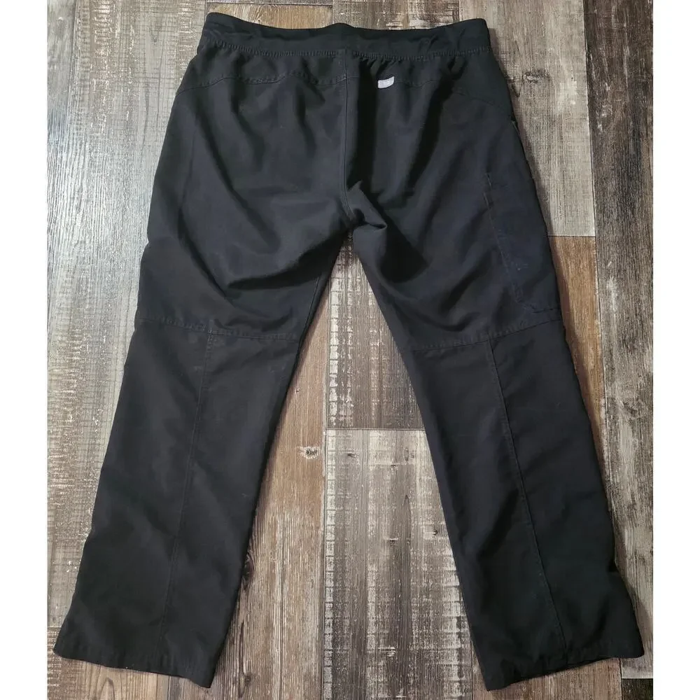 Figs Black Cairo Cargo Scrub Pants Size Large/Short